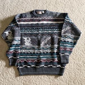 Vintage HASTINGS sweater size M, made in Italy warm, great gift, ski outfit